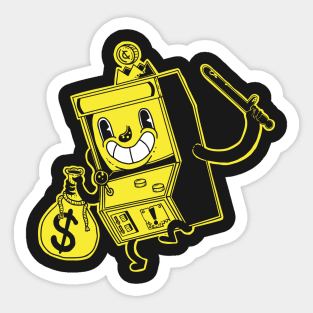 Gimme your Lunch Monies Kid Sticker